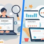 People analyzing data on screens.