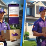 fedex change delivery address