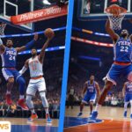 76ers vs knicks match player stats