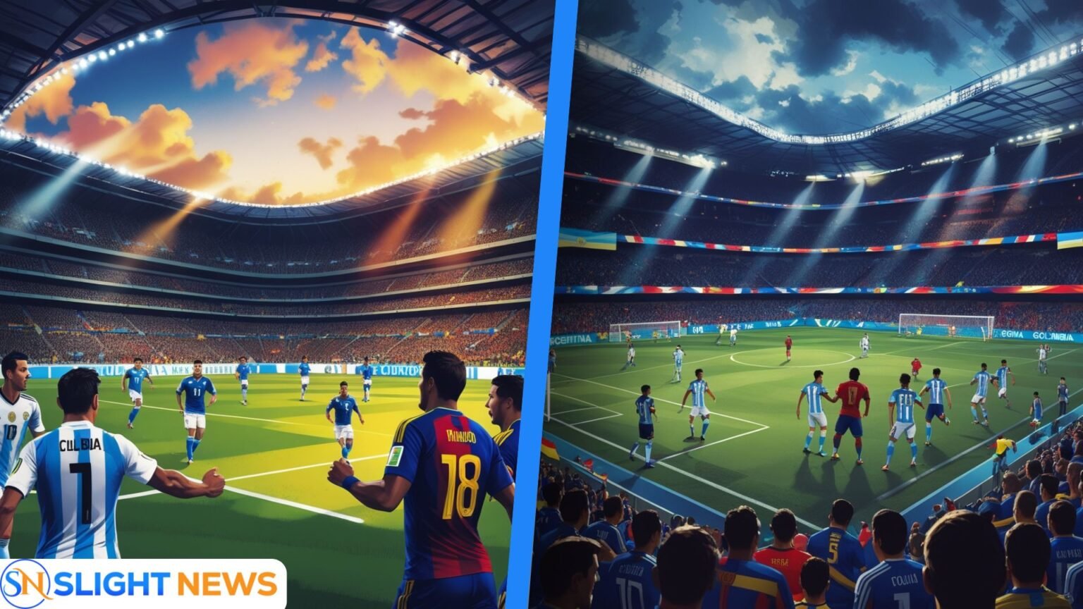 argentina national football team vs colombia national football team timeline