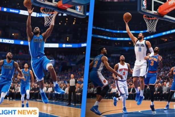 dallas mavericks vs knicks match player stats