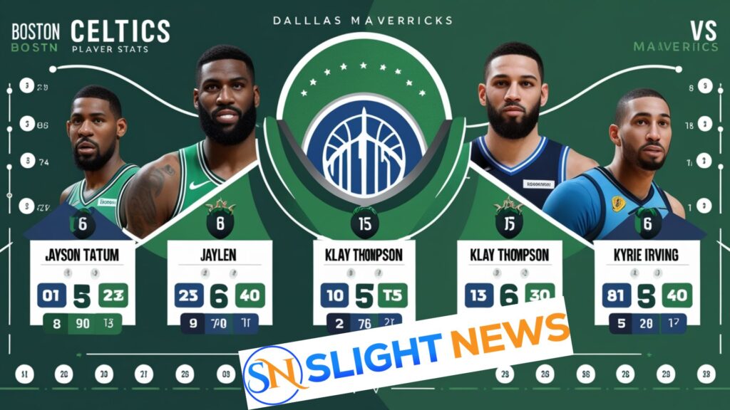 boston celtics vs dallas mavericks match player stats