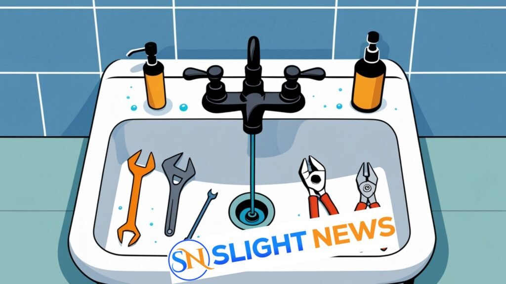 bathroom sink repair