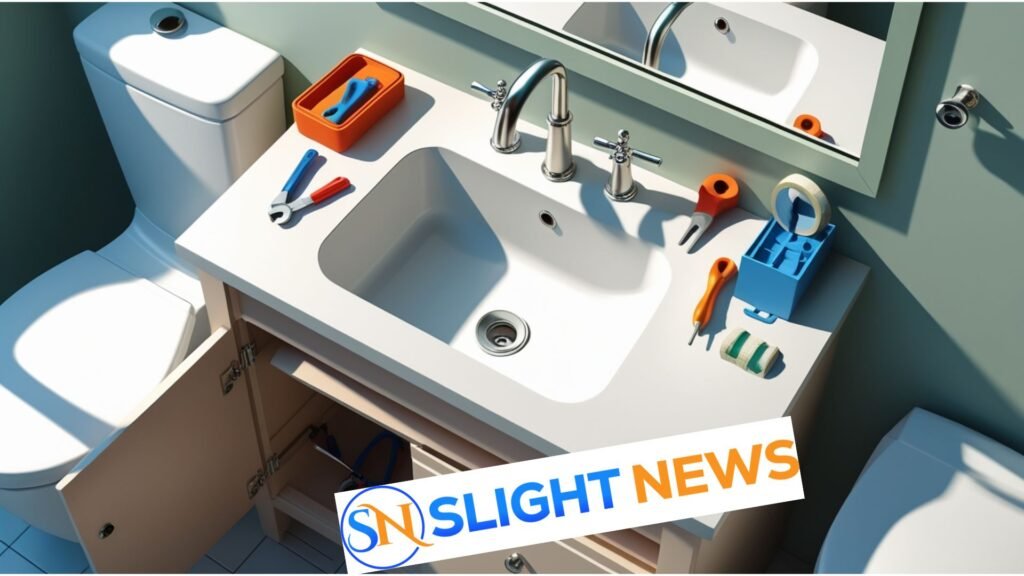 bathroom sink repair