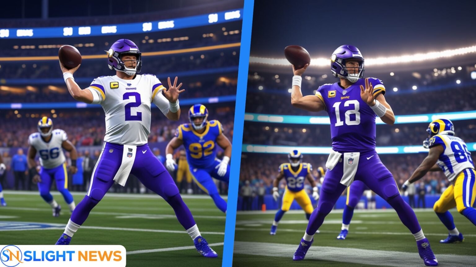 minnesota vikings vs los angeles rams match player stats