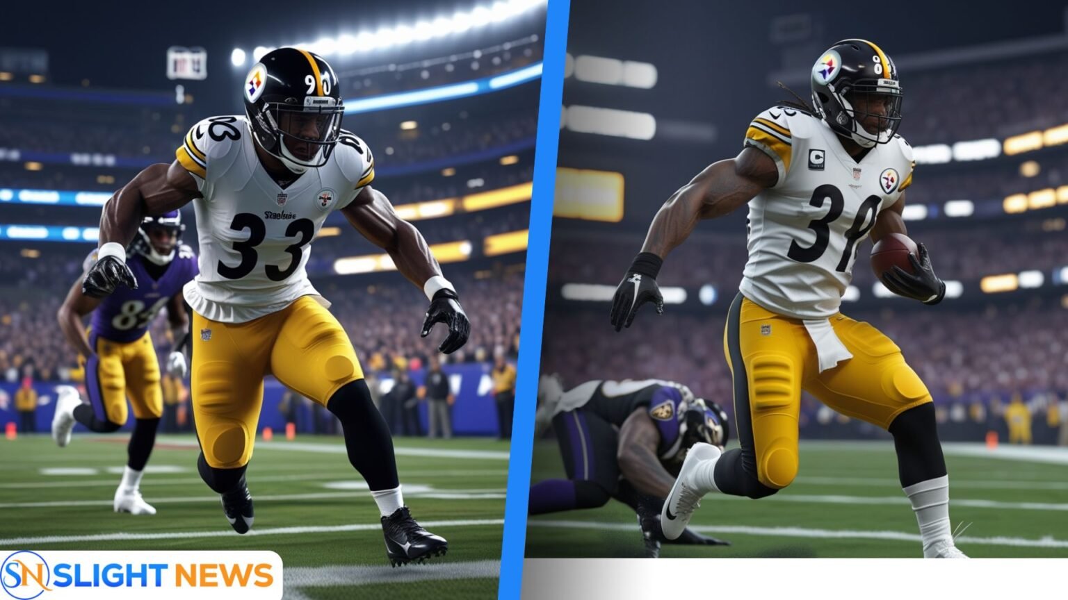 steelers vs baltimore ravens match player stats