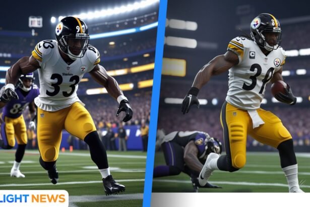 steelers vs baltimore ravens match player stats