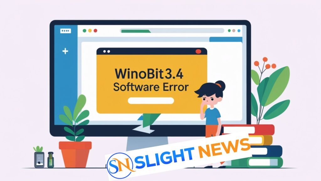 winobit3.4 software error