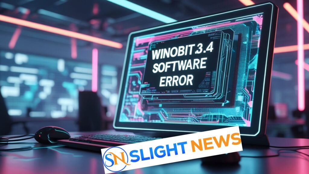 winobit3.4 software error